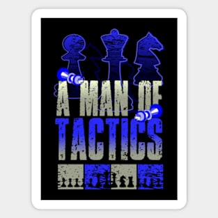 A man of tactics Magnet